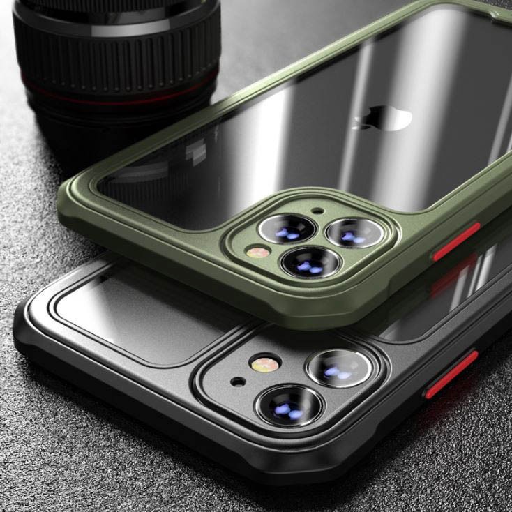 個性簡約裸機感撞色邊框全包軟殼手機殼4款IPHONE78S/PLUS/X/XS/XS MAX/XR/iphone11/iphone12/iphone13