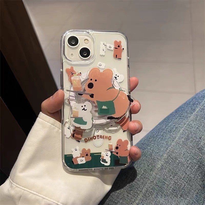 磁吸支架全包手機殼(支架加購)IPHONE11/12/13/14/15/16