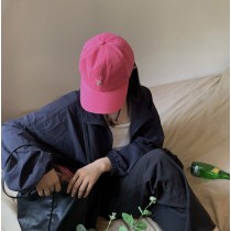 ♥︎甜粉系女孩♥︎簡約字母P大帽圍老帽古著鴨舌帽9色