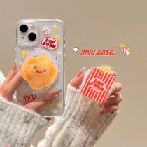 爆米花磁吸支架全包手機殼(支架加購)IPHONE11/12/13/14/15/16