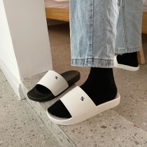 簡約休閒一字居家外穿拖鞋