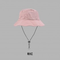 ♥︎甜粉系女孩♥︎男女同款可收納戶外機能系大帽沿防曬遮陽漁夫帽7色