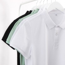 現貨優惠白色S、白色M、白色L、白色2XL ★230gPOLO領男款素色上衣
