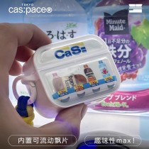 原創設計流沙自動販賣機蘋果無線藍芽耳機保護套AIRPODS12/ PRO/3代/ PRO2代/4代