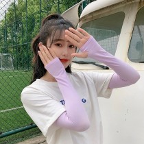 【任選五款】抗UV冰感夏季防曬戶外運動騎車袖套(男女款/兒童款)