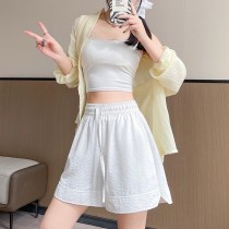氧氣女孩山本短褲舒服夏季闊腿短褲4色