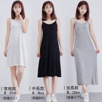【買一送一】闆娘大推*極舒服莫代爾居家服睡衣吊帶連身裙(常規/中長/加長)
