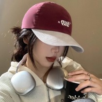 【限時買一送一$298】時髦撞色大頭圍男女款鴨舌帽老帽帽子8色