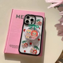 ♦︎快閃商品♦︎可愛磁吸支架全包手機殼(支架加購)IPHONE11/12/13/14/15/16