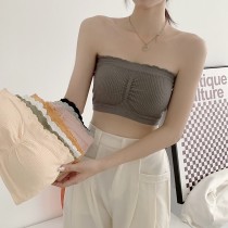 ★限時優惠~7/14★『買一送一』平口防滑美背高彈親膚蝴蝶結皺褶內搭背心8色